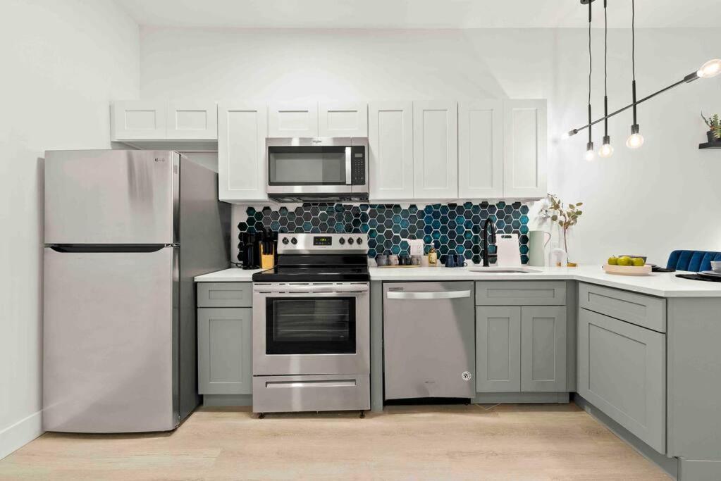 Contemporary Luxury Br, Ewr Airpt, Nyc, Free Pkng, Prudential Cntr, American Dream Mall 伊麗莎白 外观 照片
